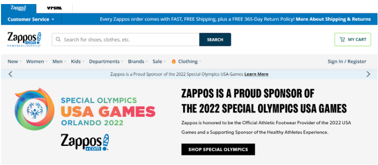 Zappos - MVP testing example
