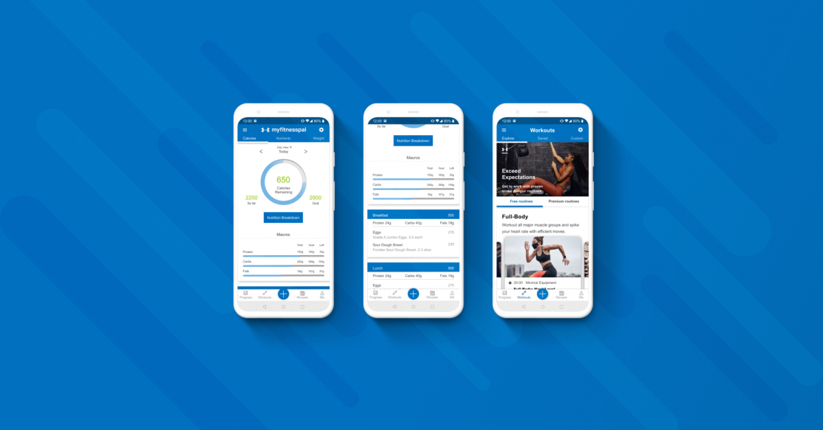 Fitness App Development for Apps like MyFitnessPal Banner