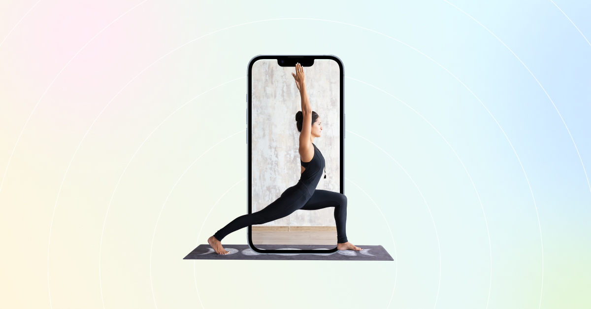 build your own yoga routine app