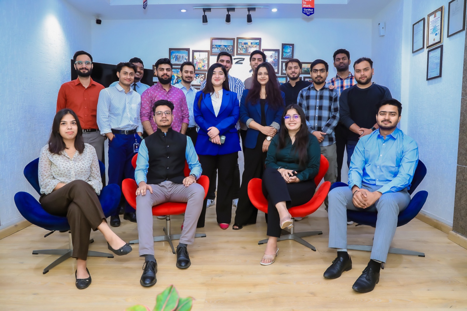 The Resourcifi team celebrating together