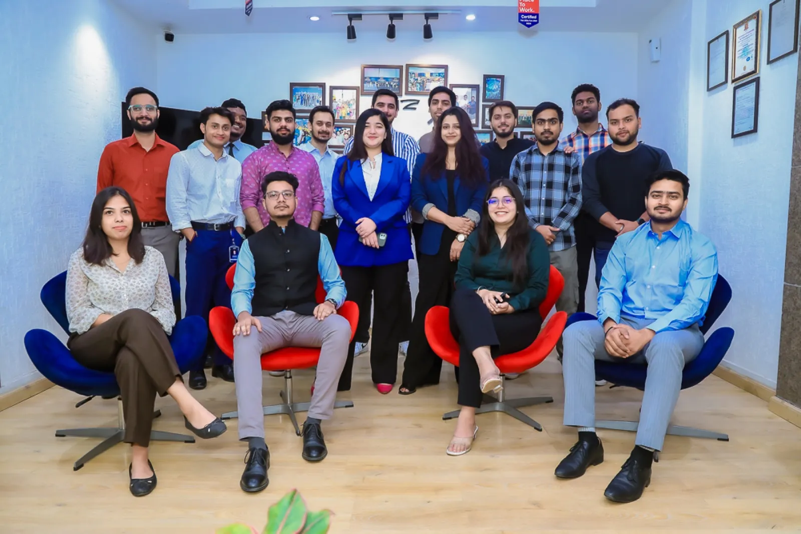 The Resourcifi team celebrating together