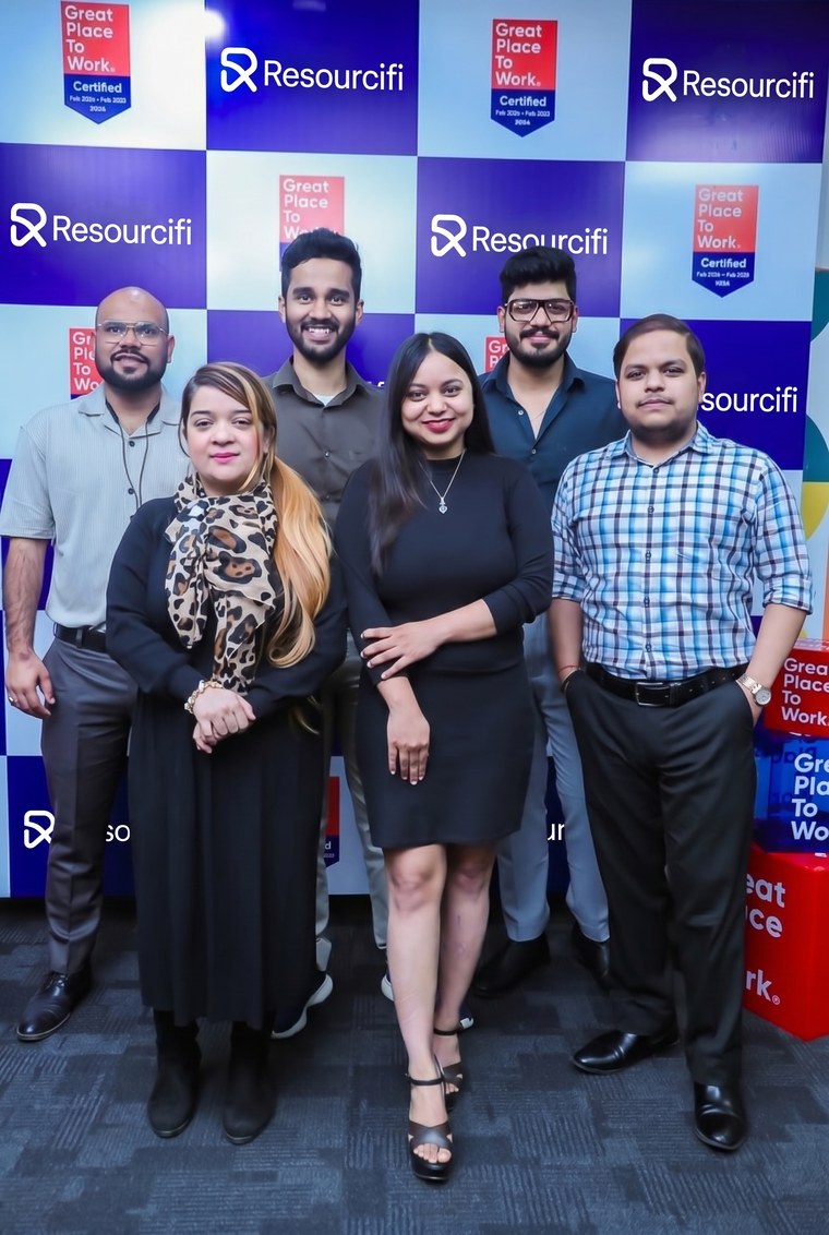 Resourcifi team at a Great Place To Work milestone