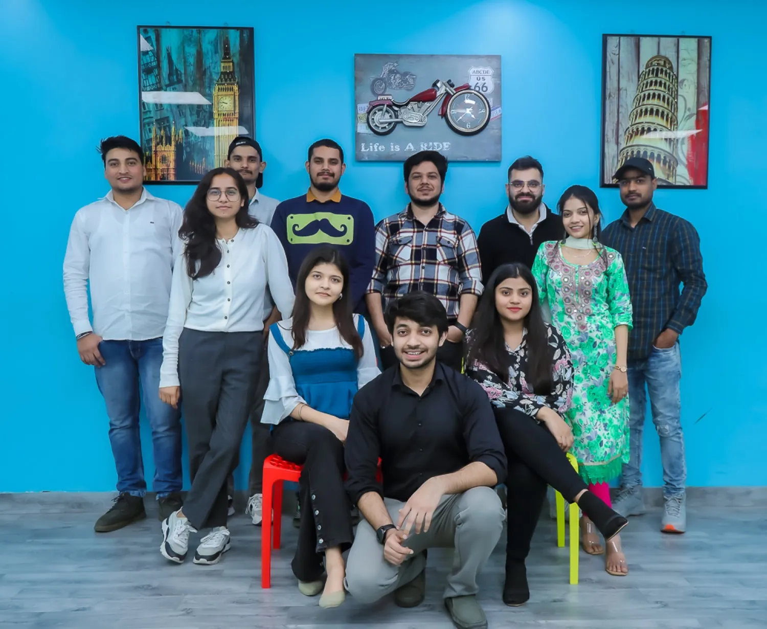 A Resourcifi team gathered for a group photo