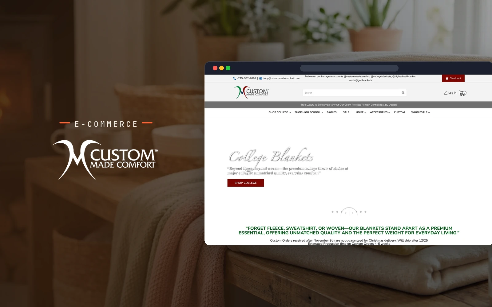 Custom Made Comfort