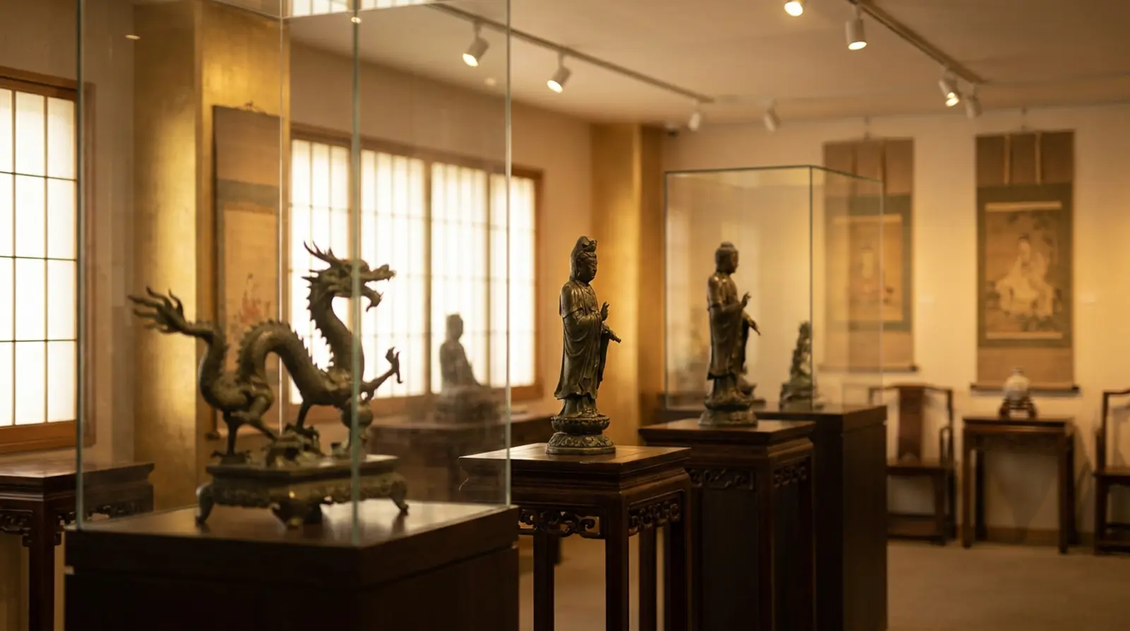 The Buddha Gallery product interface