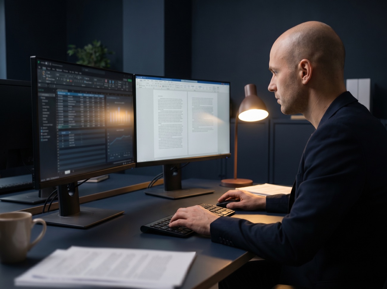A content analyst reviewing a two-sided content plan and a localized query backlog for a marketplace