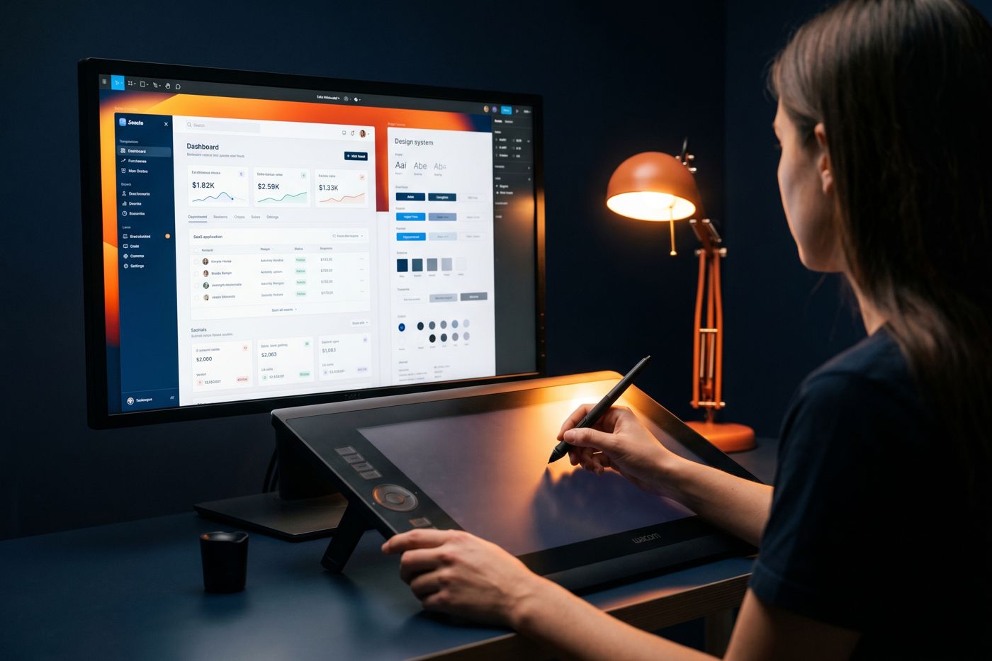 Software product UI and UX design