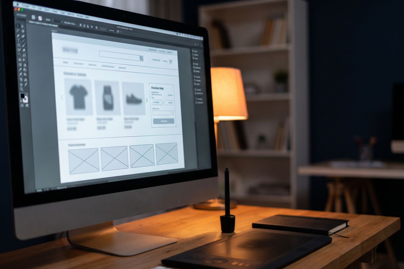 Online store UI and UX design