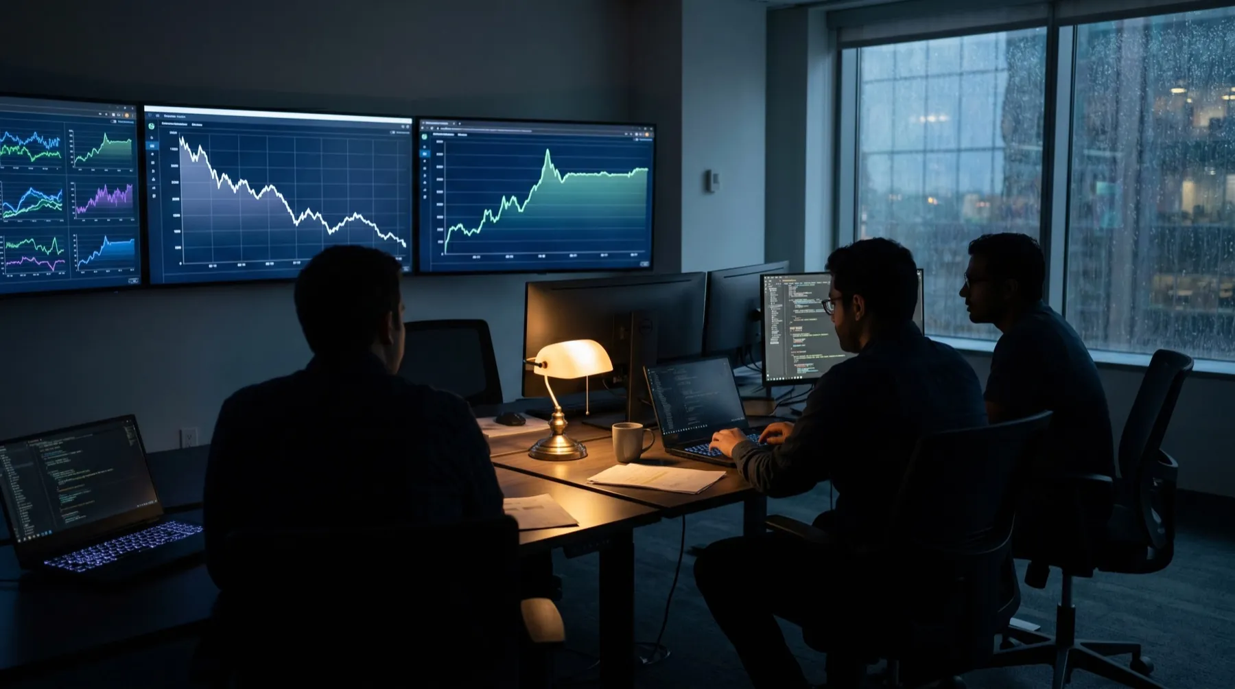 Enterprise AI development services: an enterprise team reviewing why an AI pilot stalled before reaching the system of record