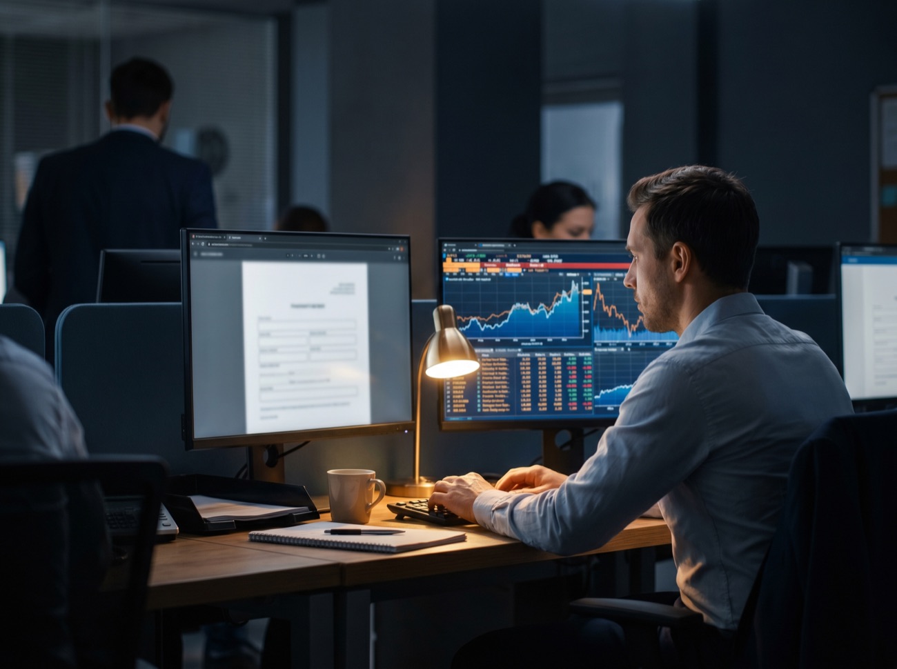 AI document-extraction pipeline for finance