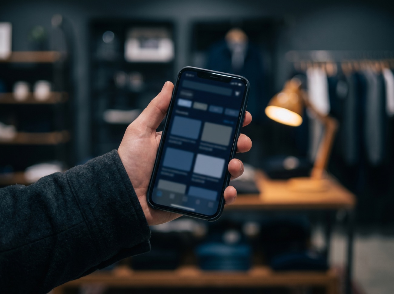 Semantic search assistant in a retail app