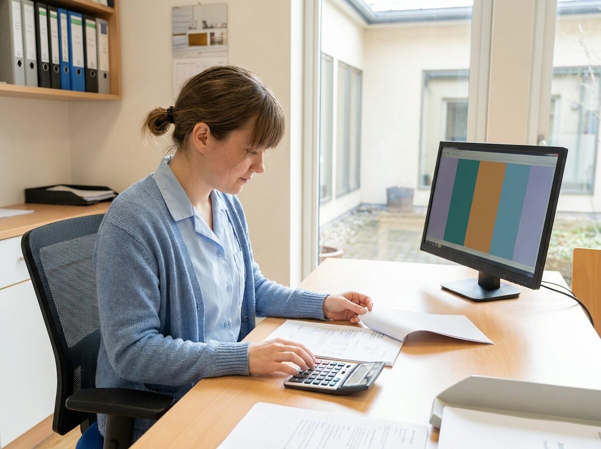 Back office support for a healthcare practice handling claims and patient admin