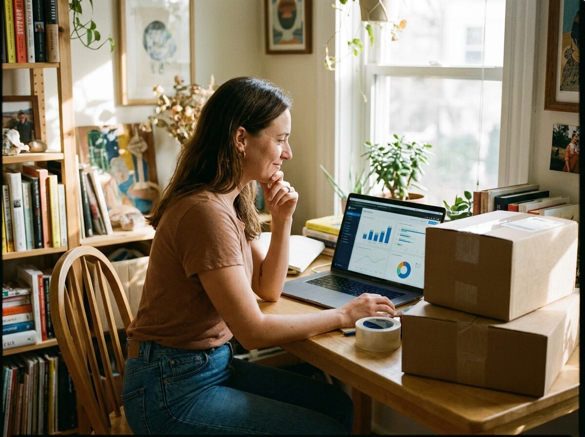 Bookkeeping for an e-commerce business with multi-channel sales and inventory