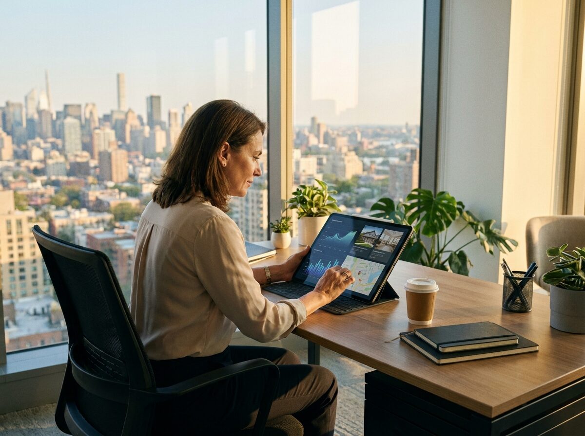 Bookkeeping for a real estate firm with per-property books