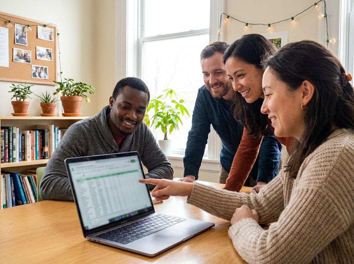 Bookkeeping for a startup tracking burn and runway