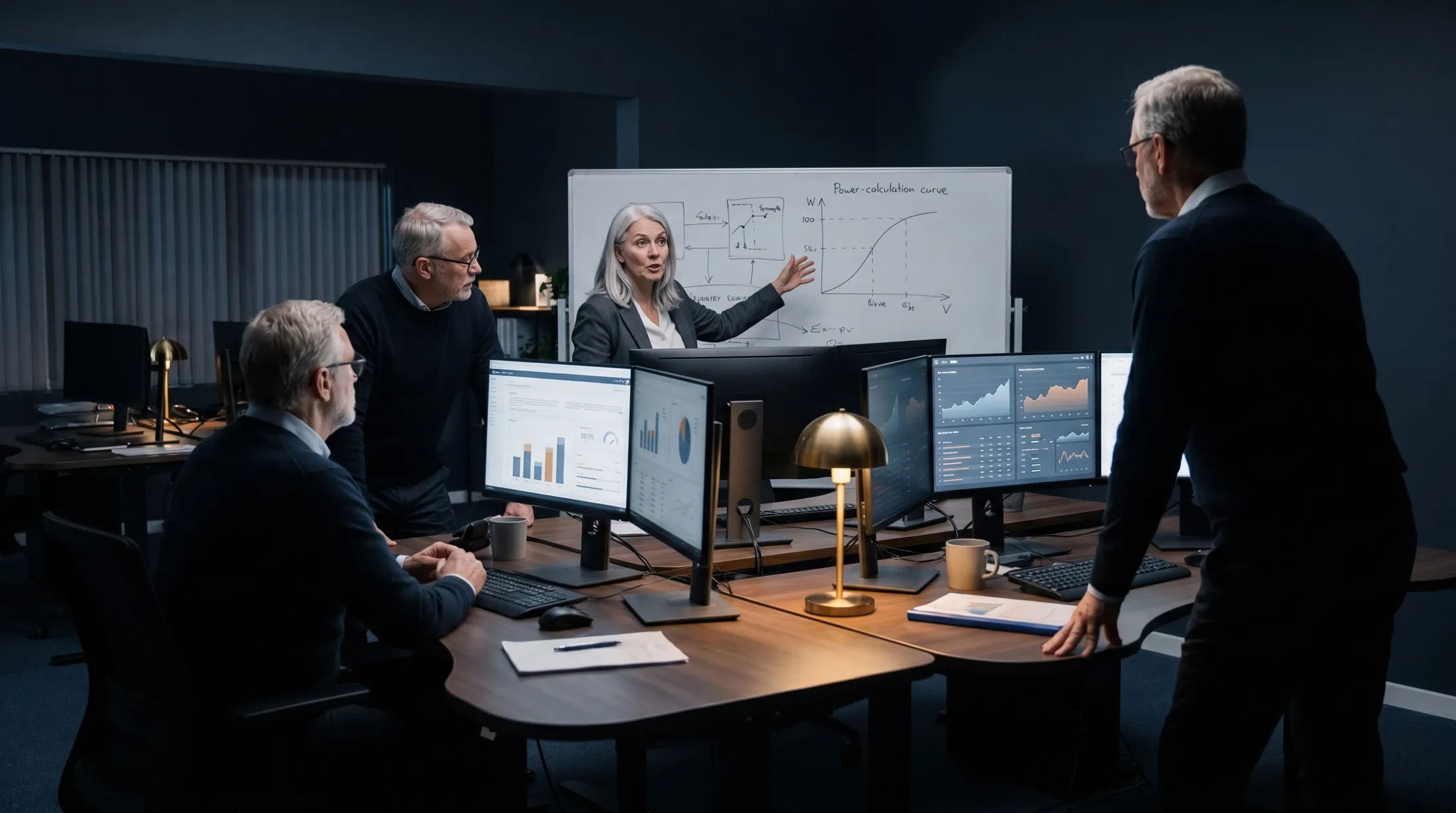 Hire data scientists: a senior data science team designing an experiment and sizing an opportunity before any model is built