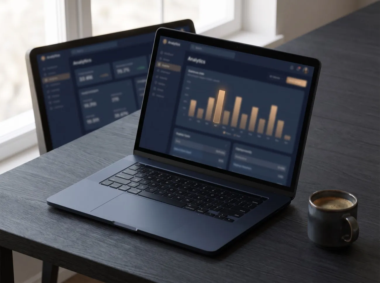 Machine learning model scoring churn inside a SaaS product