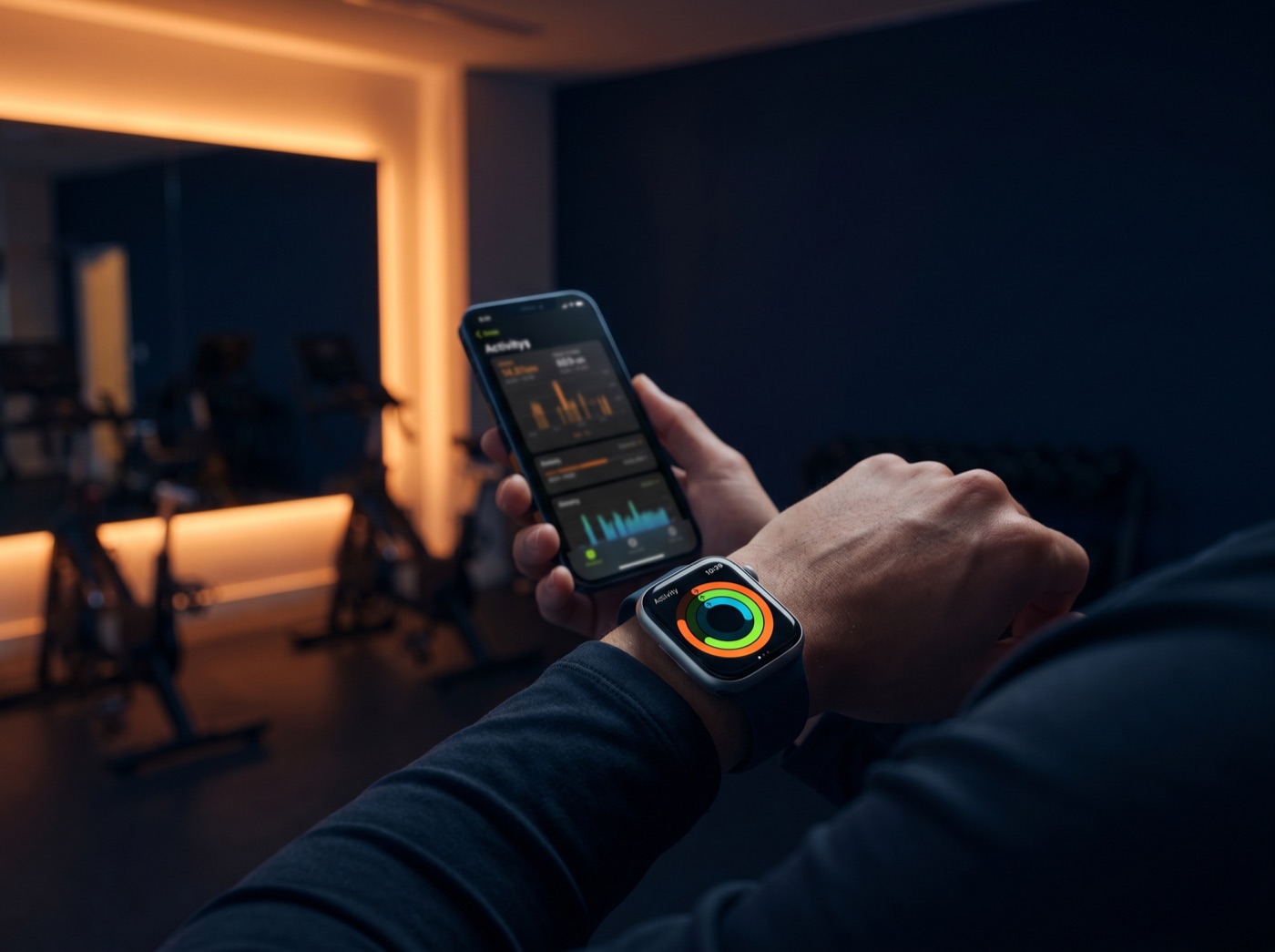 Fitness and wellness mobile app
