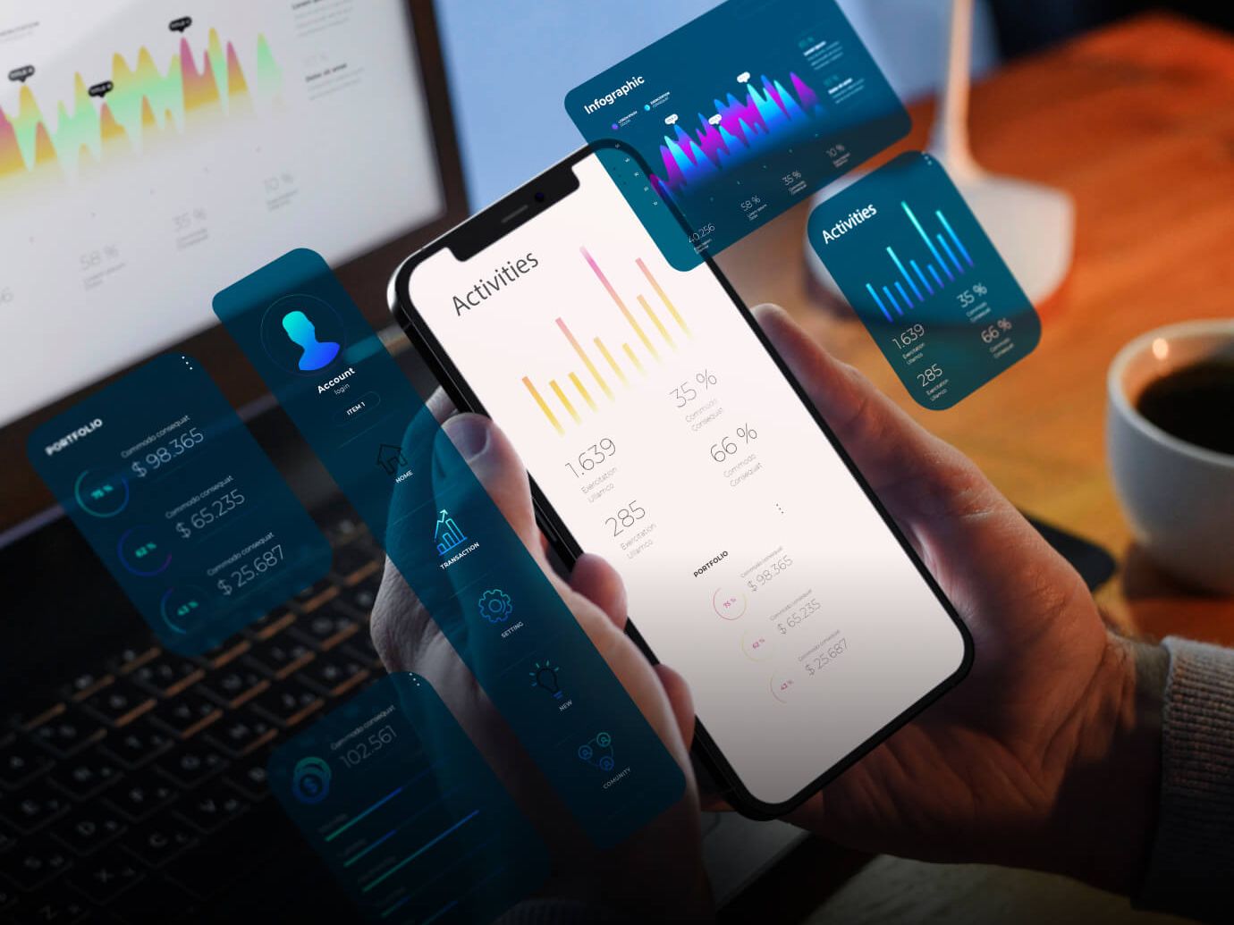 A dedicated mobile app development team and live apps