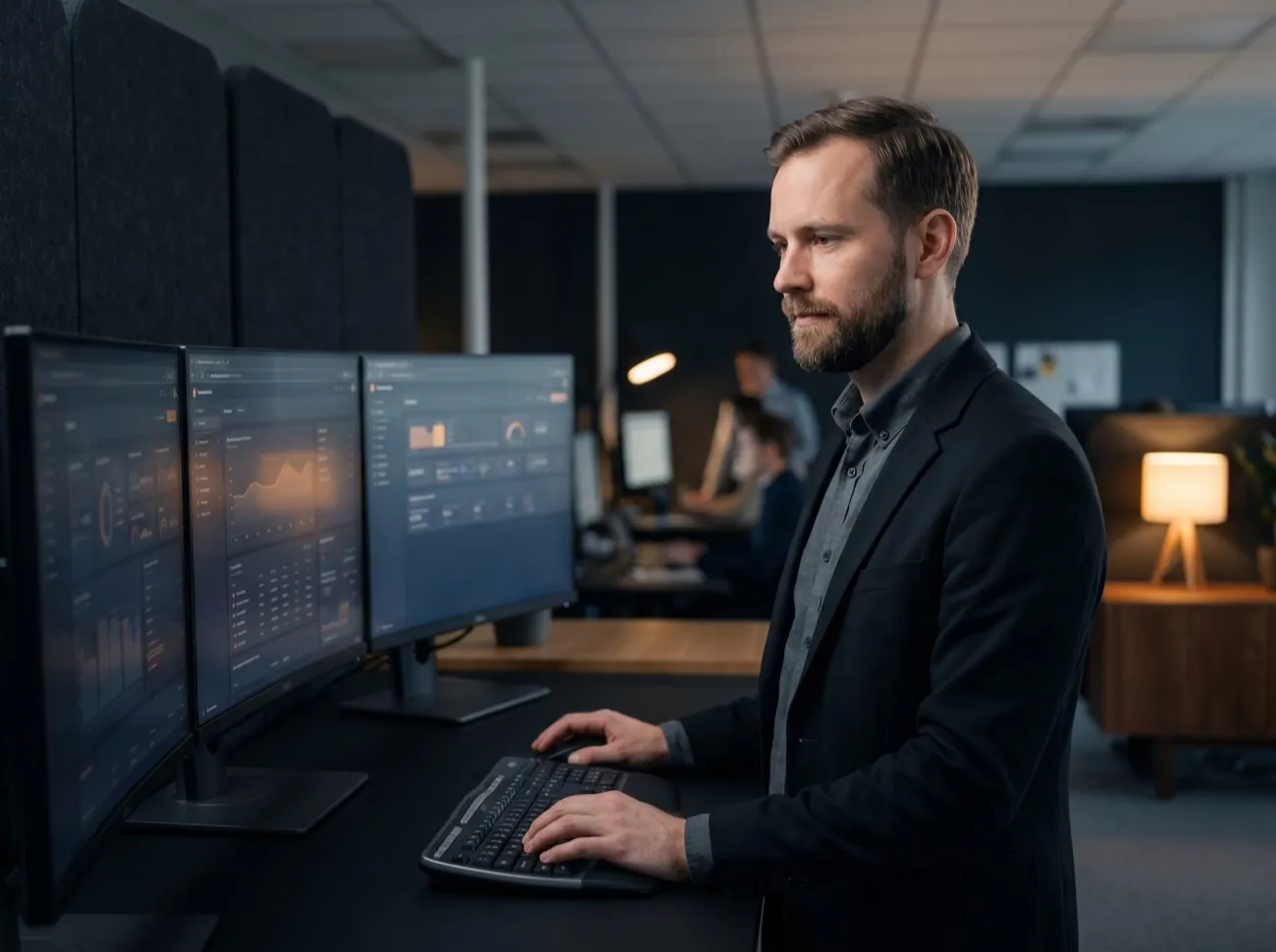 Prompt engineer building a prompt registry and eval CI for enterprise operations