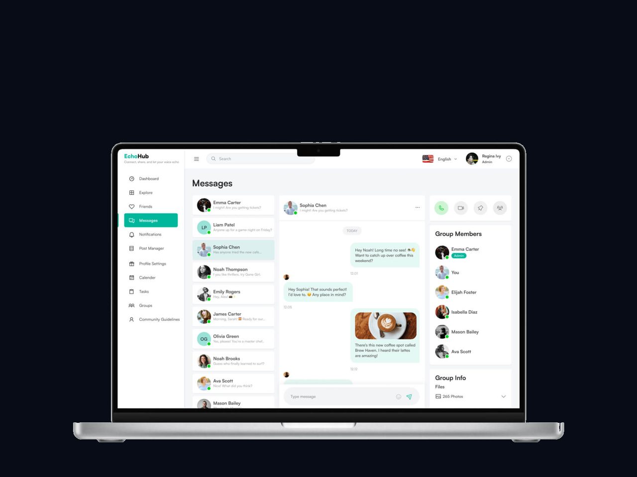 SaaS platform web application
