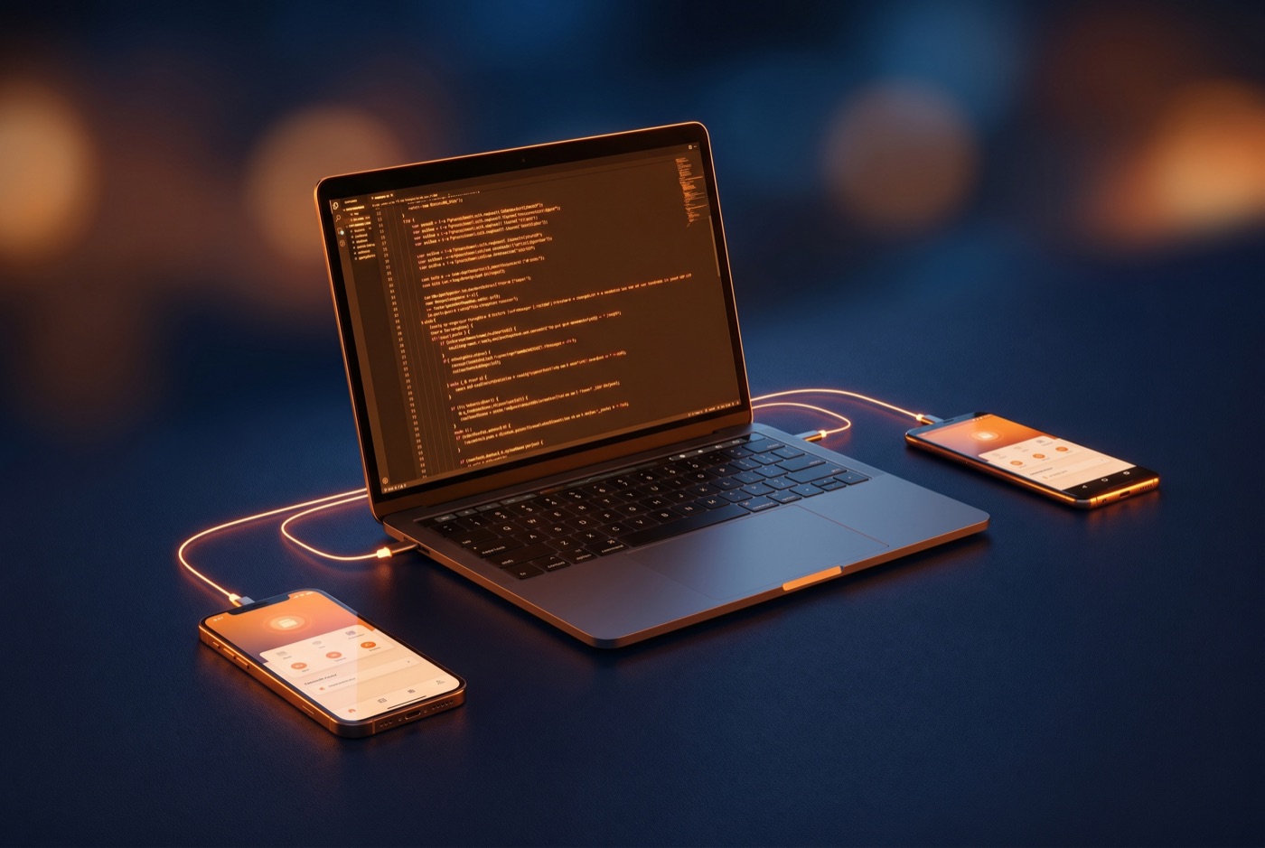 One codebase building for iOS and Android