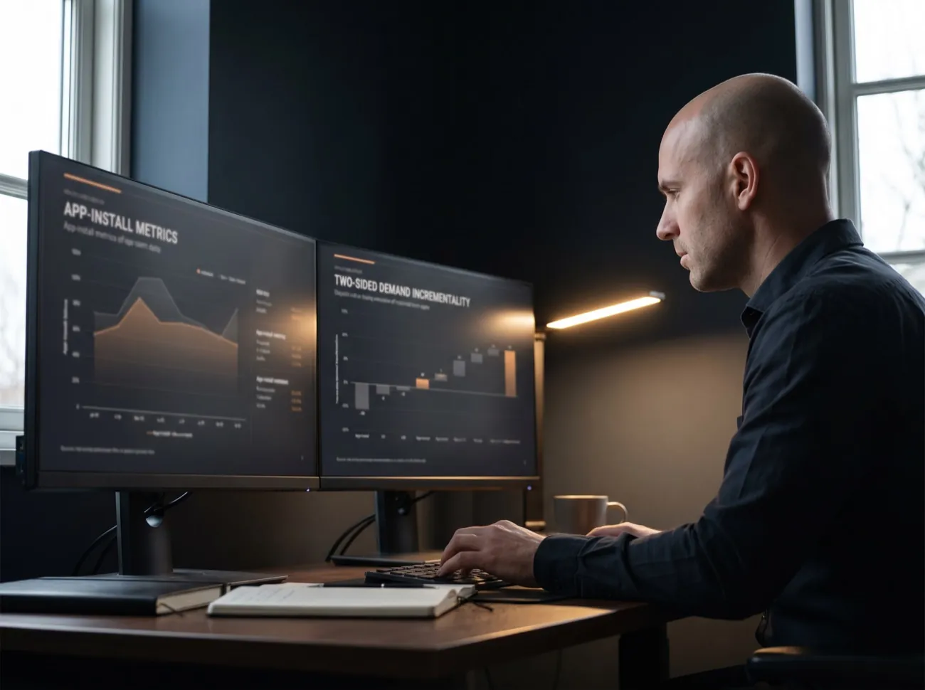 A paid-media analyst running app-install and incrementality campaigns for a marketplace