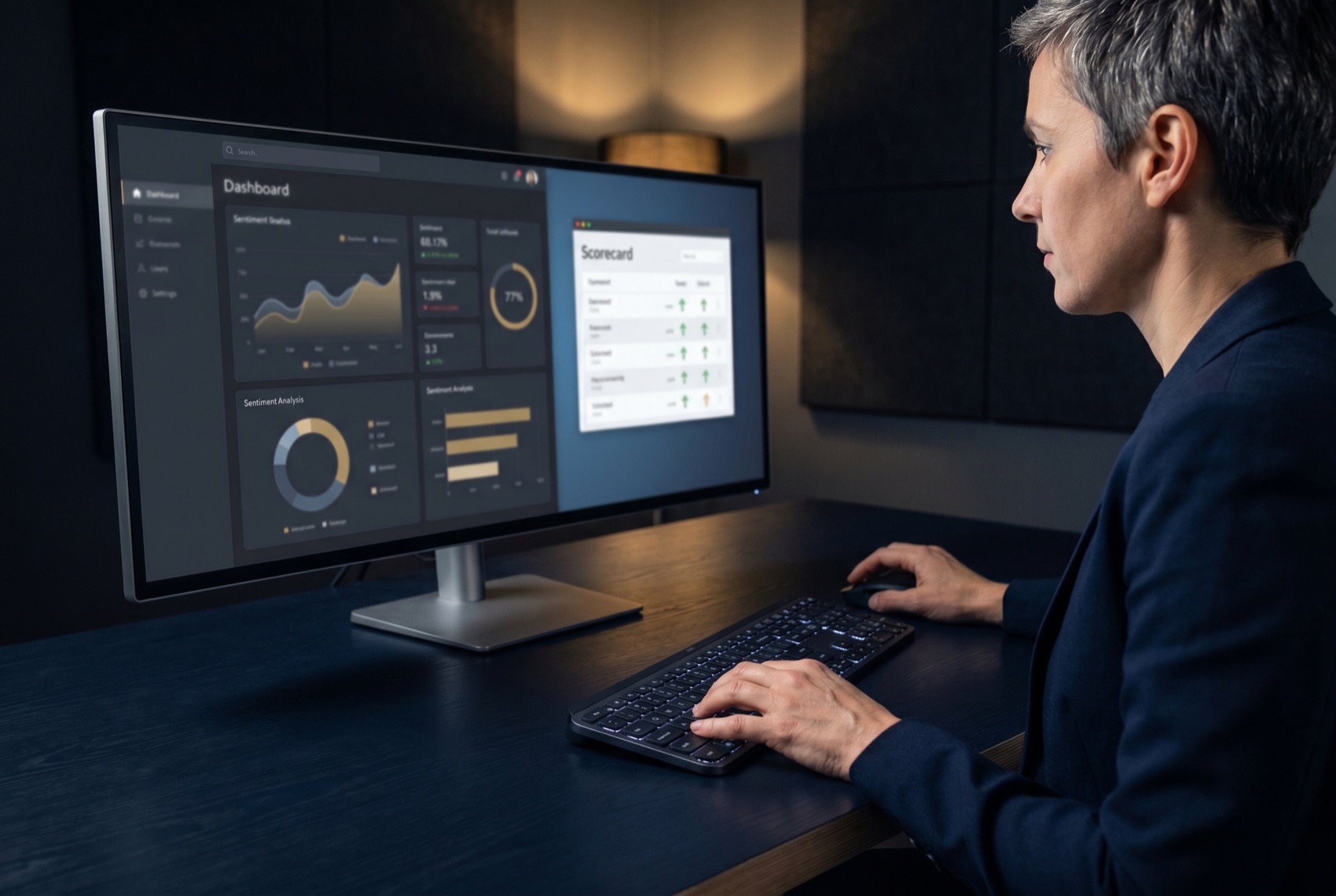 A senior analytics specialist wiring server-side tracking and a social measurement scorecard