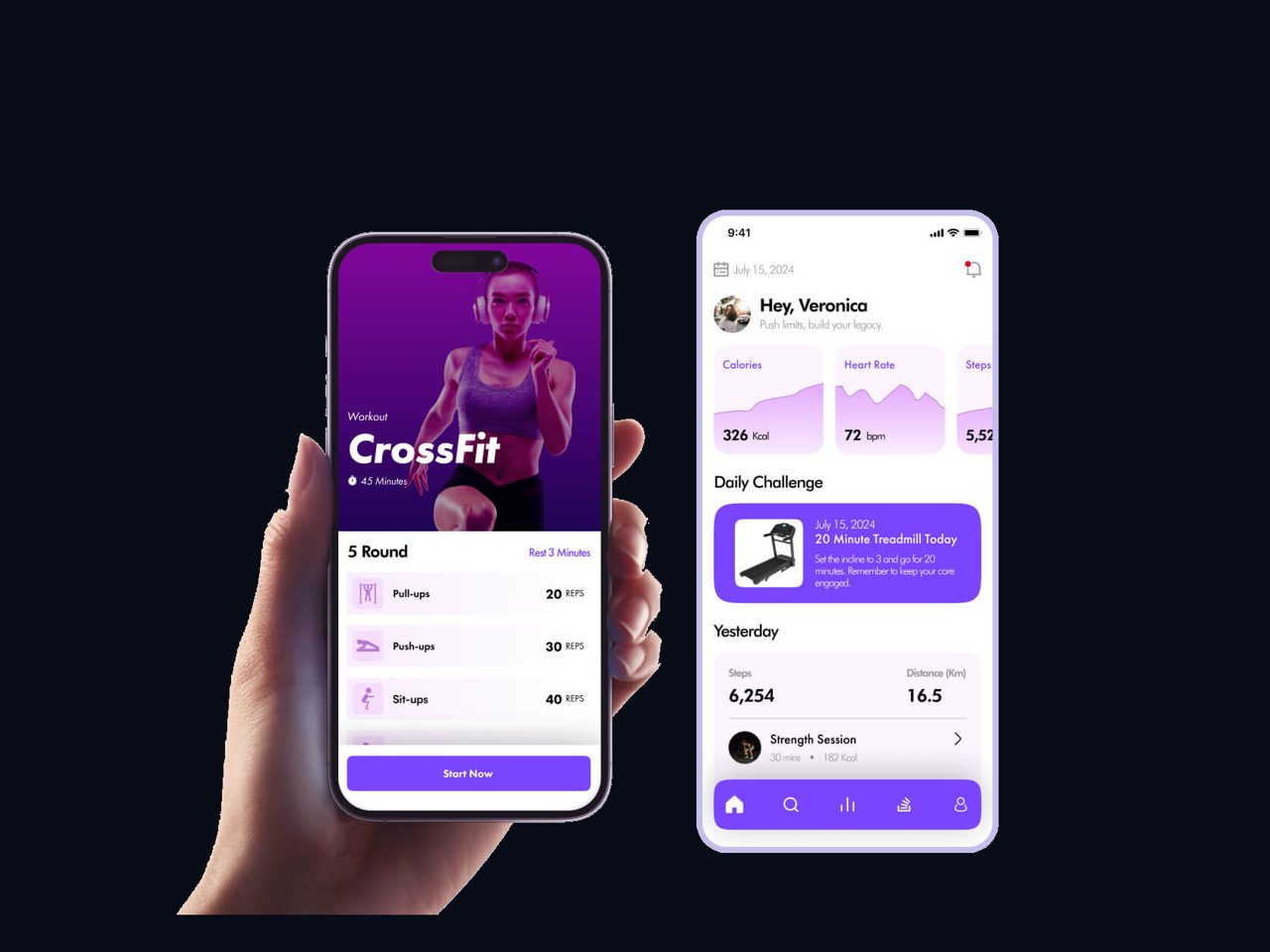 Progressive web app installed on phone and desktop