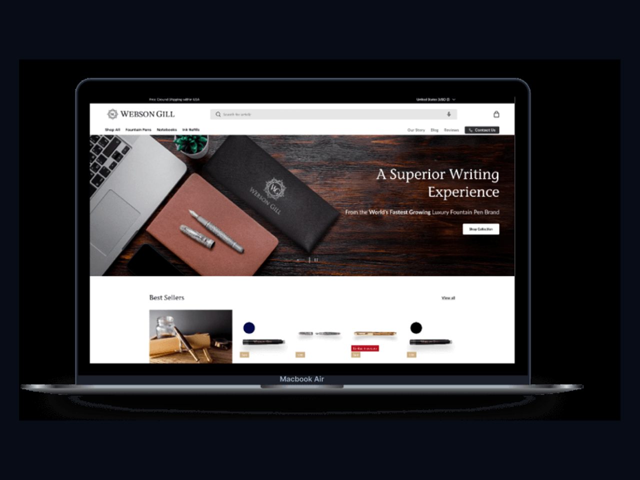 WordPress and CMS content dashboard mockup