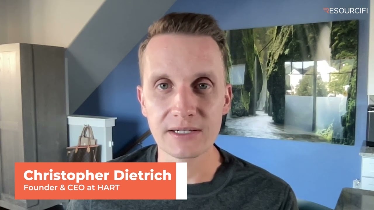 Christopher Dietrich, founder and CEO of HART, client testimonial