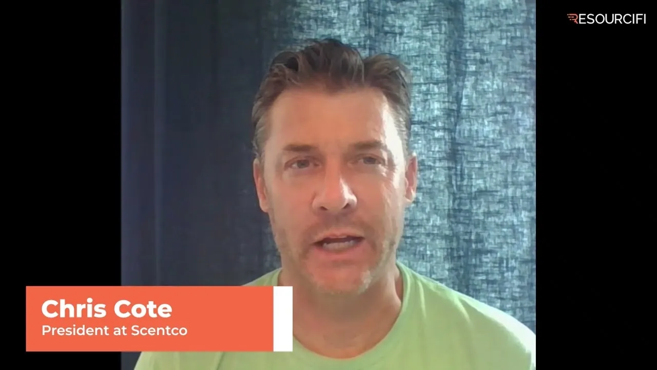 Chris Cote of Scentco, client testimonial